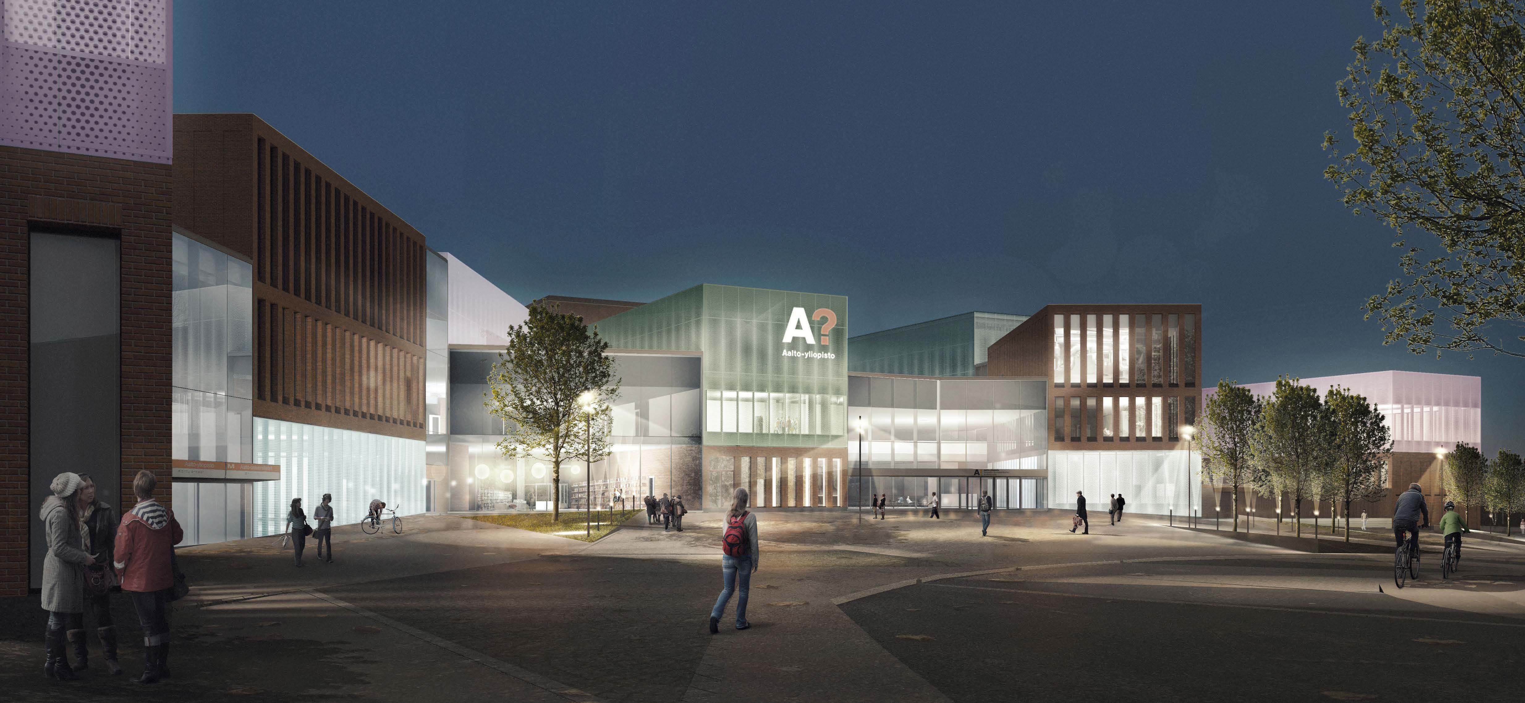 Väre outside One Campus